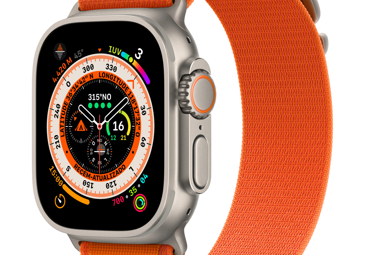 Apple Watch Ultra 49mm GPS Laranja