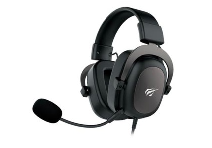 Headset Gamer Havit, Drivers 53mm, Microfone Plugável, P2